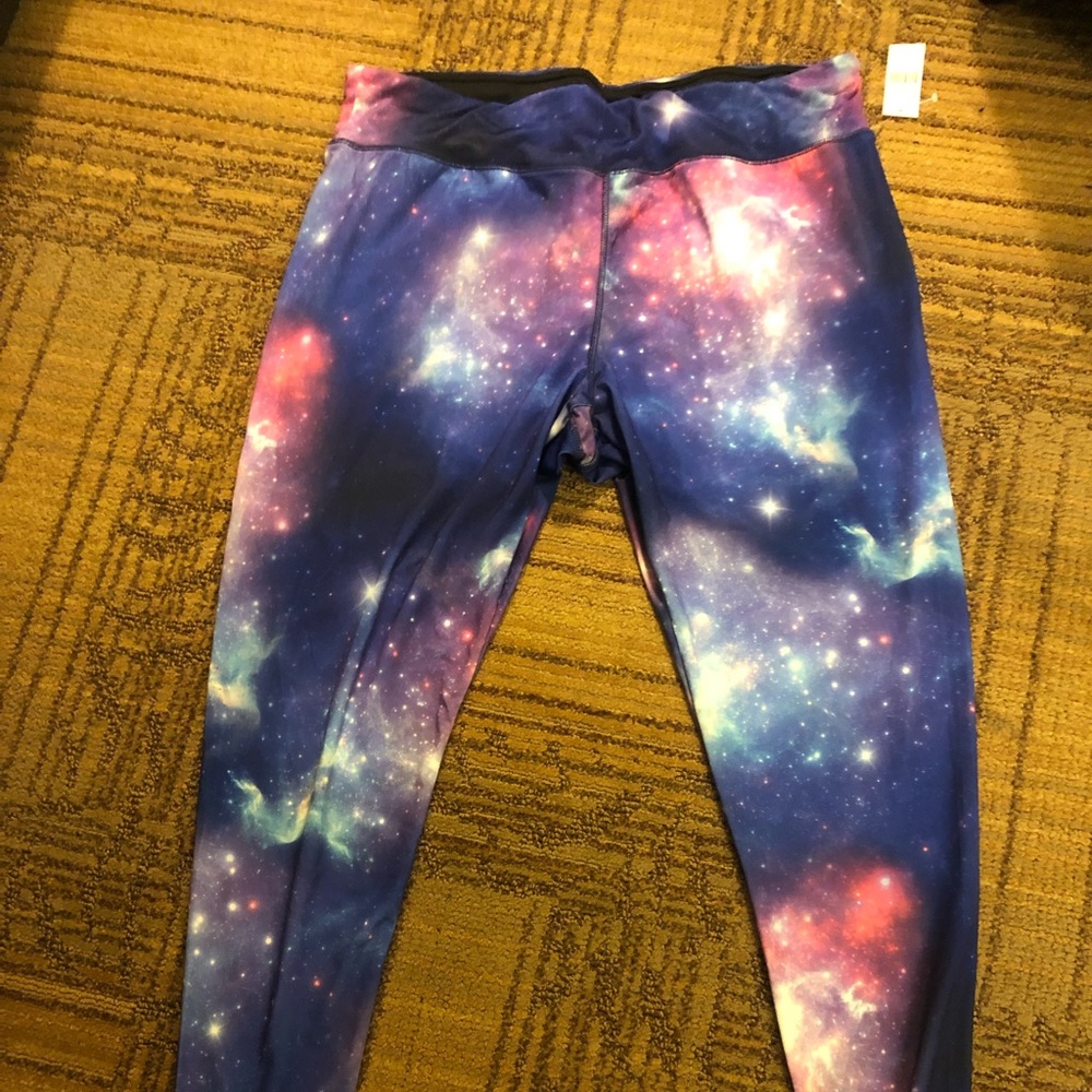 Zone Pro brand 2X galaxy style workout pants